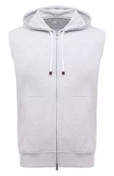 Хлопковый жилет Brunello Cucinelli