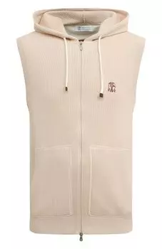 Хлопковый жилет Brunello Cucinelli