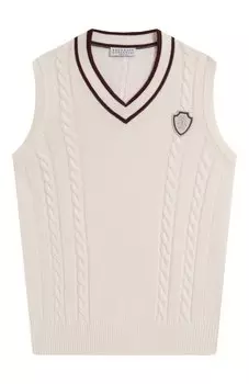 Хлопковый жилет Brunello Cucinelli