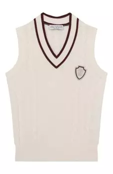 Хлопковый жилет Brunello Cucinelli