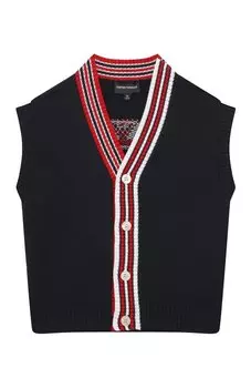 Хлопковый жилет Emporio Armani