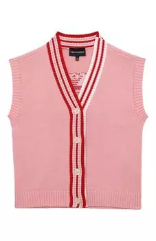 Хлопковый жилет Emporio Armani