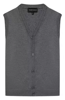 Хлопковый жилет Emporio Armani