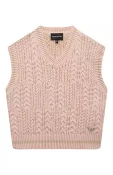 Хлопковый жилет Emporio Armani