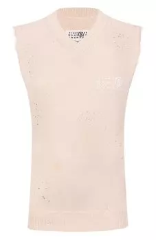 Хлопковый жилет MM6