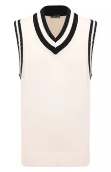 Хлопковый жилет Van Laack