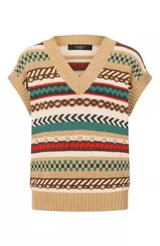 Хлопковый жилет Weekend Max Mara