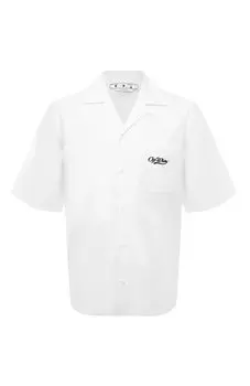 Хлопоквая рубашка Off-White