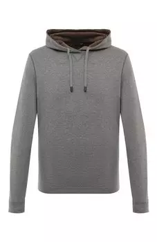 Худи из хлопка и кашемира Capobianco