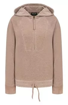 Худи из хлопка и кашемира Giorgio Armani