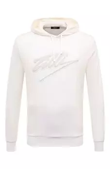 Худи из хлопка и шелка Zilli