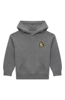 Худи из хлопка и шерсти Kenzo