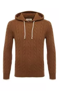 Худи из кашемира и шерсти Gran Sasso