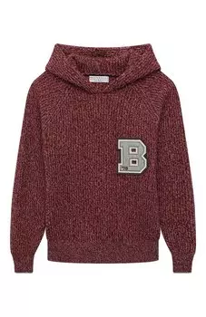 Худи из шерсти и кашемира Brunello Cucinelli