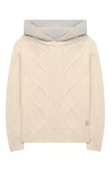 Худи из шерсти и кашемира Eleventy