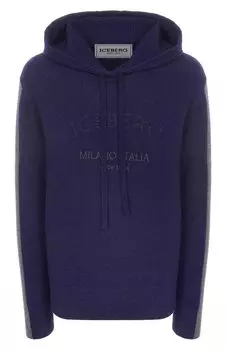 Худи из шерсти и кашемира Iceberg