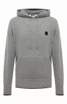 Худи из шерсти и кашемира MSGM