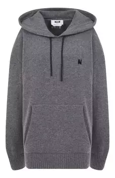 Худи из шерсти и кашемира MSGM