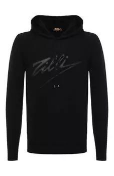 Худи из шерсти и кашемира Zilli