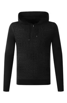 Худи из шерсти и шелка Zilli