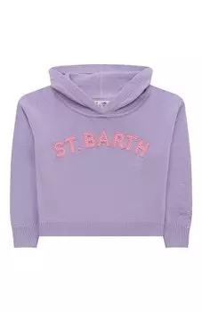 Худи из шерсти и вискозы MC2 Saint Barth