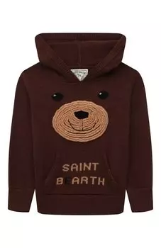 Худи из шерсти и вискозы MC2 Saint Barth