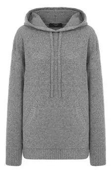 Худи из шерсти и вискозы Weekend Max Mara