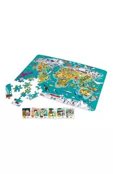 Игра-головоломка Карта мира Hape