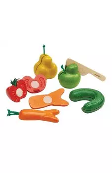 Игра Нарежь фрукты и овощи Plan Toys