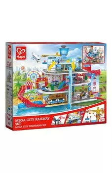 Игра Железнодорожная станция Мега Сити Hape