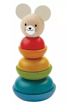 Игрушка Пирамидка Мышка Plan Toys