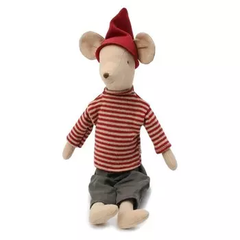 Игрушка Рождественский мышонок медиум Maileg