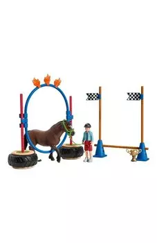 Игрушка Спортивные бега с пони Schleich