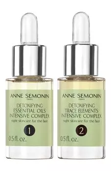 Интенсивный детокс комплекс с эфирными маслами и олигоэлементами (2x15ml) Anne Semonin