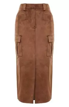 Юбка из экозамши LVIR