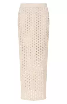 Юбка из хлопка и кашемира FTC