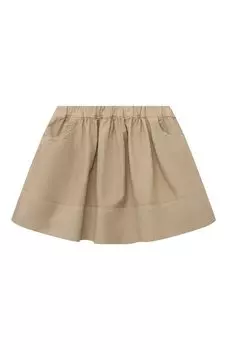 Юбка из хлопка и льна Il Gufo