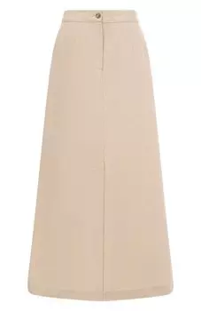 Юбка из хлопка и льна Persona by Marina Rinaldi