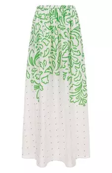 Юбка из хлопка и шелка Хохлома х Алена Ахмадуллина