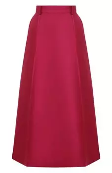 Юбка из хлопка и шелка Kiton