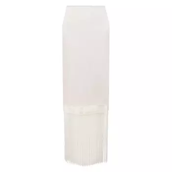 Юбка из хлопка и шелка Lila Eugenie