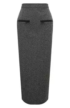 Юбка из хлопка и шерсти MSGM