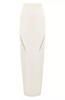 Юбка из хлопка и вискозы Borne Bourgeois