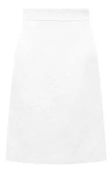 Юбка из хлопка и вискозы Dolce & Gabbana