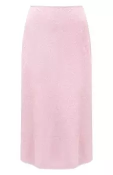 Юбка из хлопка и вискозы Jil Sander