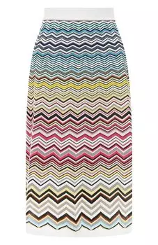 Юбка из хлопка и вискозы Missoni