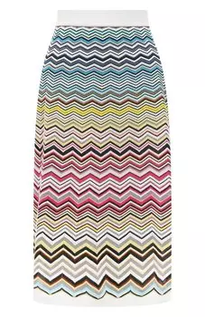 Юбка из хлопка и вискозы Missoni