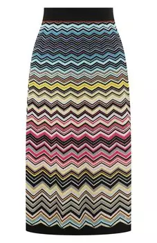 Юбка из хлопка и вискозы Missoni