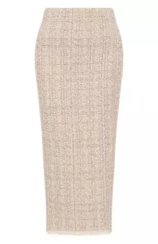 Юбка из хлопка и вискозы Twinset