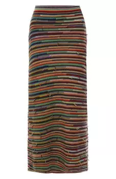 Юбка из кашемира и шерсти Chlo